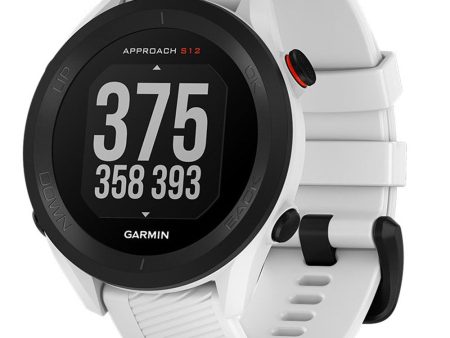 Garmin Approach S12 Golf GPS Watch - White Online