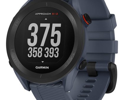 Garmin Approach S12 Golf GPS Watch - Granite Blue For Discount