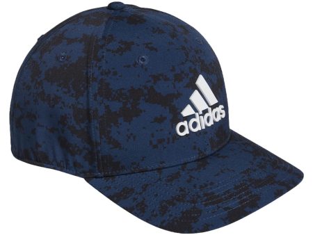 adidas Tour Camo Print Cap - Crew Navy For Discount