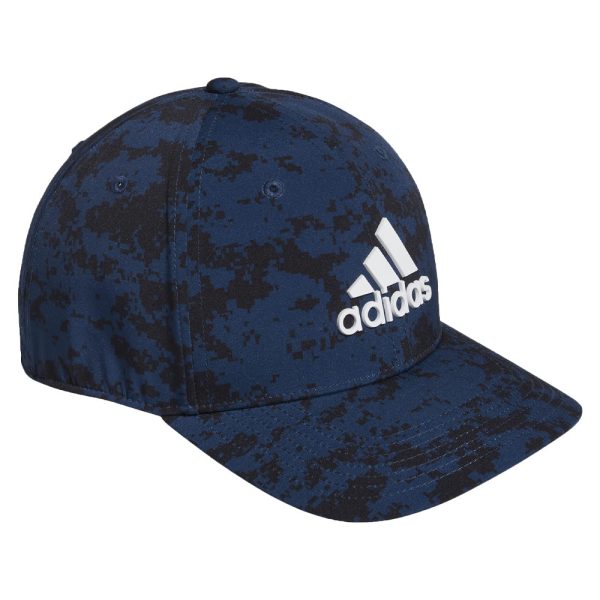 adidas Tour Camo Print Cap - Crew Navy For Discount