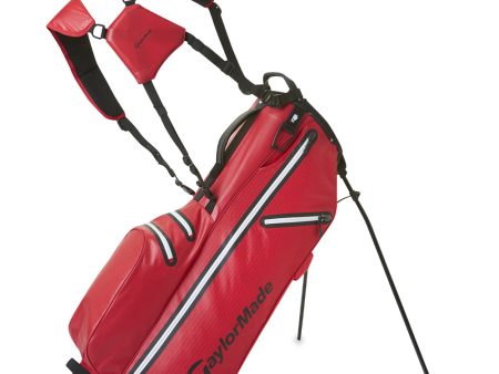 TaylorMade Flextech Waterproof Stand Bag - Red For Cheap