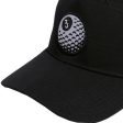 adidas Baller Golf Cap - Black Discount