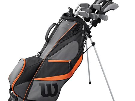 Wilson X31 Golf Package Set with Stand Bag - Graphite (+1 ) Cheap