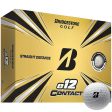 Bridgestone E12 Contact Matte Golf Balls - White - 12 Pack For Discount