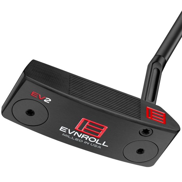 Evnroll EV2 Black Short Slant MidBlade Putter - 355g Online now