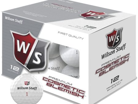 Wilson DX2 Soft Golf Balls (Cosmetic Blemish - White) - 12 Pack For Discount