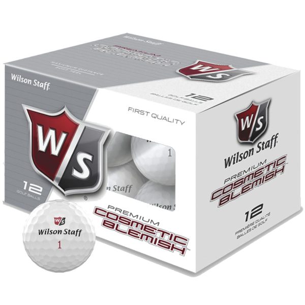 Wilson DX2 Soft Golf Balls (Cosmetic Blemish - White) - 12 Pack For Discount