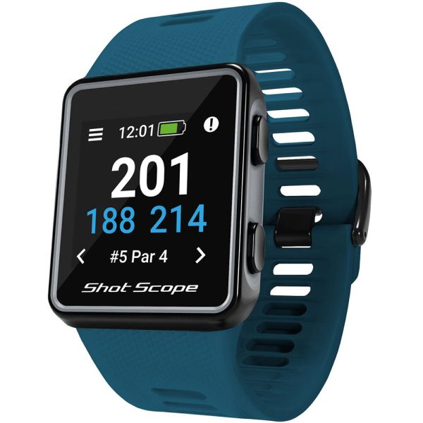 Shot Scope G3 GPS Golf Watch - Teal Hot on Sale