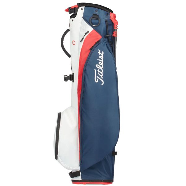 Titleist Players 4 Carbon Stand Bag - Navy White Red Fashion