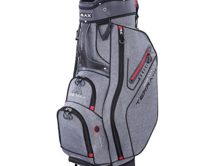 Big Max Terra X Cart Bag - Silver Red Online Sale