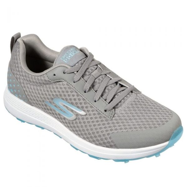 Skechers Go Golf Max Fairway 2 Ladies Spikeless Shoes - Grey Blue For Discount