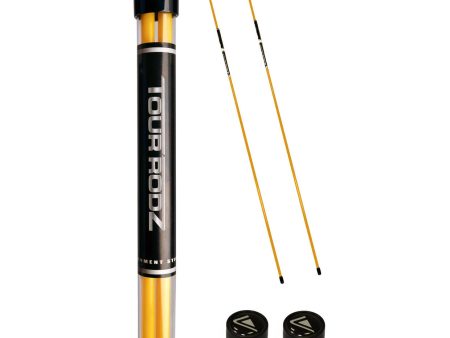 Longridge Tour Rodz Golf Alignment Sticks - Yellow For Sale