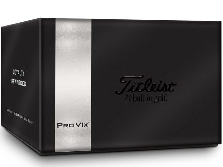 Titleist Pro V1x Golf Balls - White - 4 for 3 Ltd Edition Loyalty Pack Online