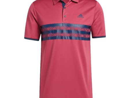 adidas Core Polo Shirt - Wild Pink Crew Navy Fashion