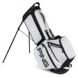 Ping Hoofer Tour Stand Bag - White Black Hot on Sale