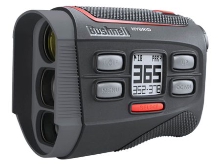 Bushnell Hybrid Laser Golf Rangefinder GPS - Black For Discount