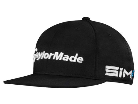 TaylorMade Tour FlatBill Cap - Black Supply