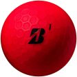 Bridgestone E12 Contact Matte Golf Balls - Red - 12 Pack Online Hot Sale