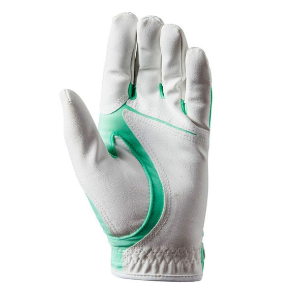 Wilson Ladies Fit All Golf Glove - Mint White For Cheap