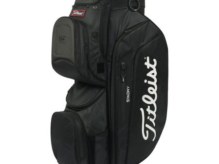 Titleist Cart 15 StaDry Waterproof Cart Bag - Black Sale