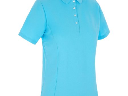 ProQuip Ladies Pro Tech Polo Shirt - Azure Blue on Sale