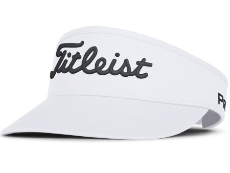 Titleist Tour Visor - White Black For Discount