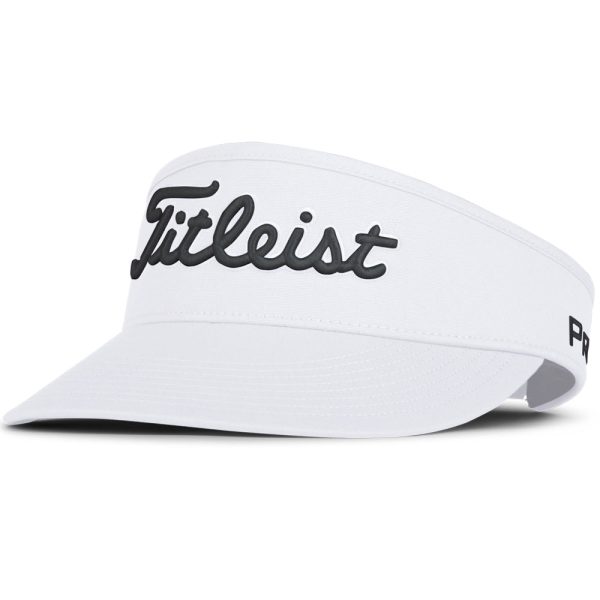 Titleist Tour Visor - White Black For Discount