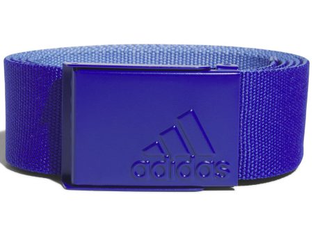 adidas Reversible Web Belt - Lucid Blue Blue Fusion Discount