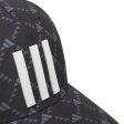 adidas Tour 3 Stripe Print Cap - Black Online Sale