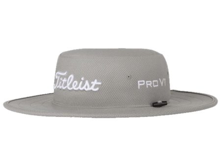 Titleist Tour Aussie Hat - Grey White Online Sale