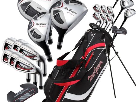 MacGregor CG2000 11-Piece Stand Bag Package Set - Steel Hot on Sale