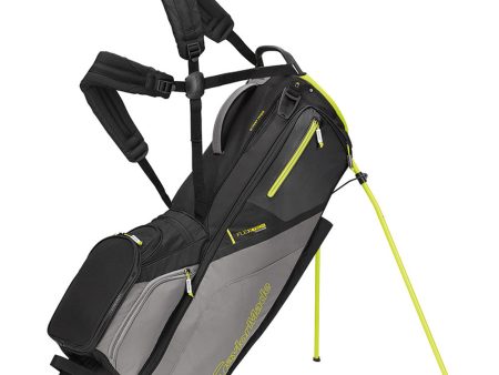 TaylorMade FlexTech Golf Stand Bag - Black Neon Lime Hot on Sale