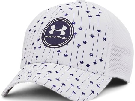 Under Armour Iso-Chill Driver Mesh Cap - White Discount