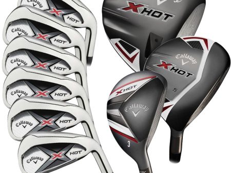 Callaway X HOT 9-Piece Package Set - Steel Hot on Sale