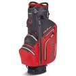 BIG MAX Aqua Sport 3 Waterproof Cart Bag - Red Black Cheap