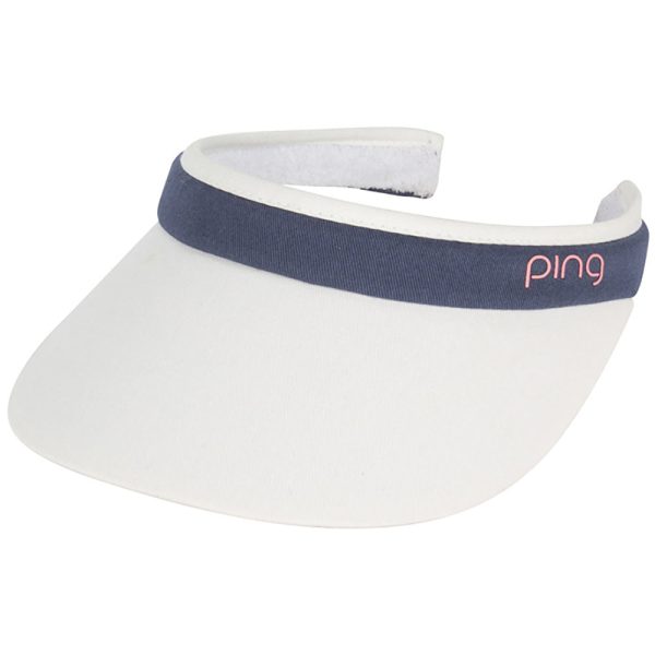 Ping Ladies Clip Visor - White Online Hot Sale