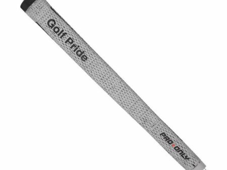 Golf Pride Pro Only Cord Red Star 72cc Putter Grip - Grey Hot on Sale