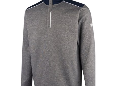 Island Green Junior Top Layer With Seam Pockets - Grey Marl For Sale