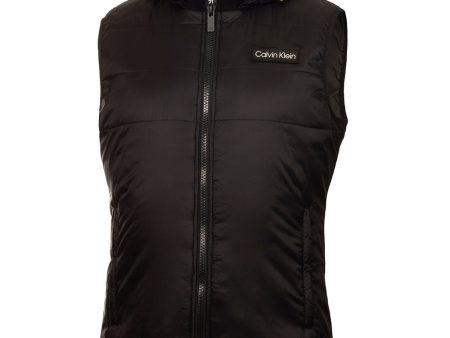 Calvin Klein Somme Valley Hybrid Gilet - Black For Discount