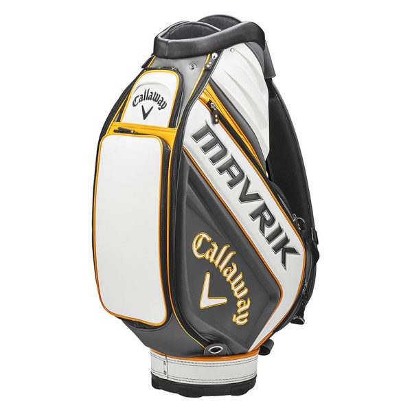 Callaway Mavrik Tour Staff Bag - Charcoal White Orange on Sale