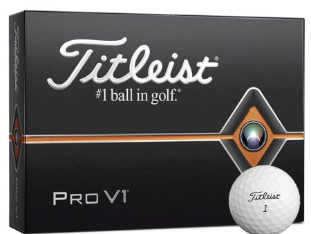 Titleist Pro V1 White Golf Balls - 12 Pack Online now