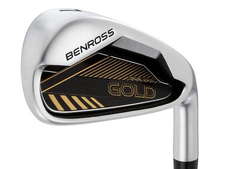 Benross Gold Combo Irons - Graphite Hot on Sale