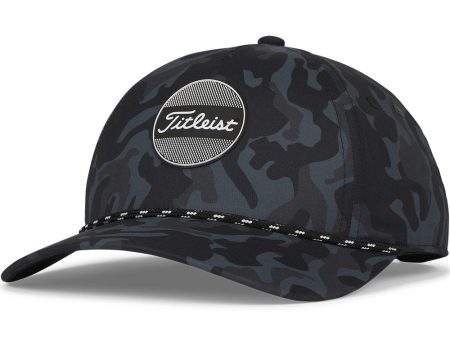 Titleist Junior Boardwalk Rope Cap - Black Camo on Sale