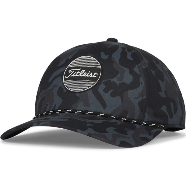 Titleist Junior Boardwalk Rope Cap - Black Camo on Sale