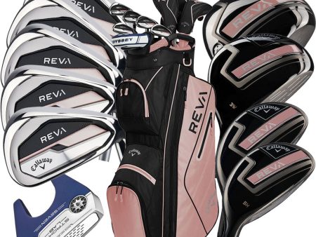 Callaway REVA Ladies 11-Piece Package Set - Rose Gold Online Hot Sale