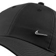 Nike Heritage 86 Cap - Black Metallic Silver For Cheap