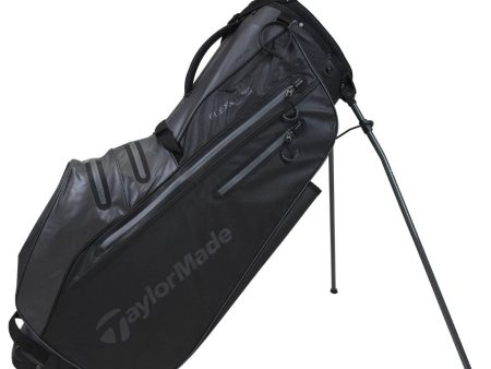 TaylorMade FlexTech Waterproof Stand Bag - Black Charcoal Hot on Sale