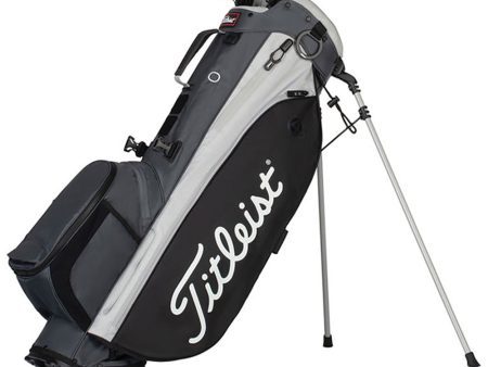 Titleist Player 4 Plus Stand Bag - Charcoal Black Grey Online Hot Sale