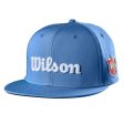 Wilson Flat Brim Cap - Blue Online