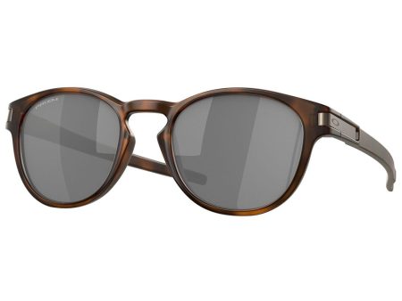 Oakley Latch Sunglasses - Prizm Black Lens - Matte Brown Tortoise Frame Online